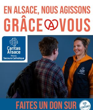 Caritas Alsace réitère son appel à la générosité