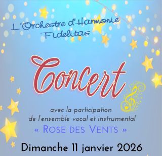 Concert de l'orchestre d'harmonie Fidelitas