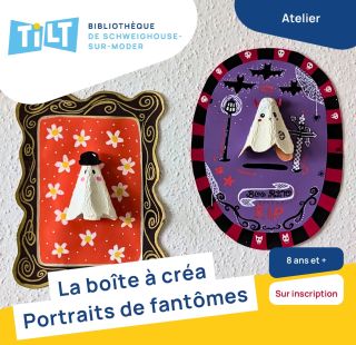La boîte à créa Portraits fantômes