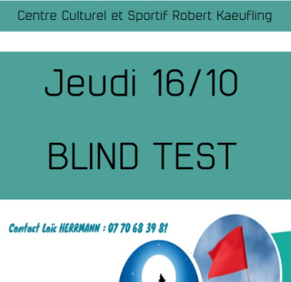 Blind test