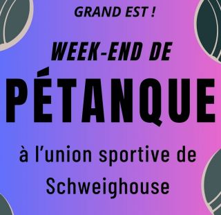 Week-end de pétanque