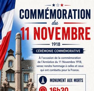Commémoration du 11 novembre