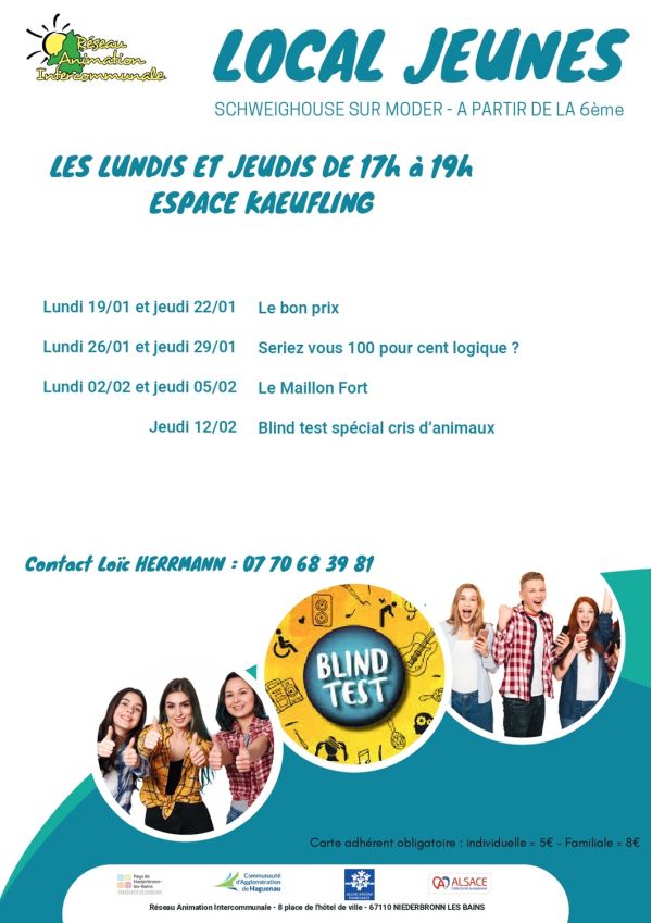 RAI Local jeunes janvier février 2026 SI RAI Local jeunes janvier février 2026 SI