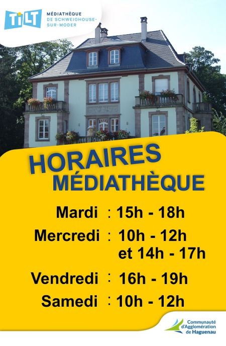 Horaires Médiathèque